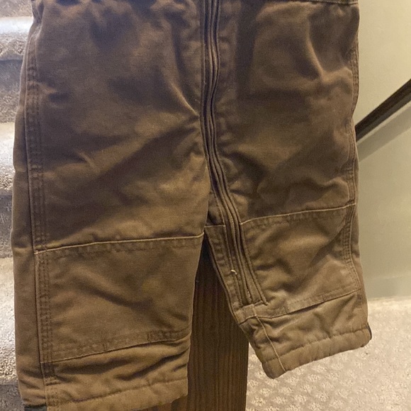 BerneYouth insulated overall jumper - brown with fleece.12 MOs.Insulated - Picture 3 of 4